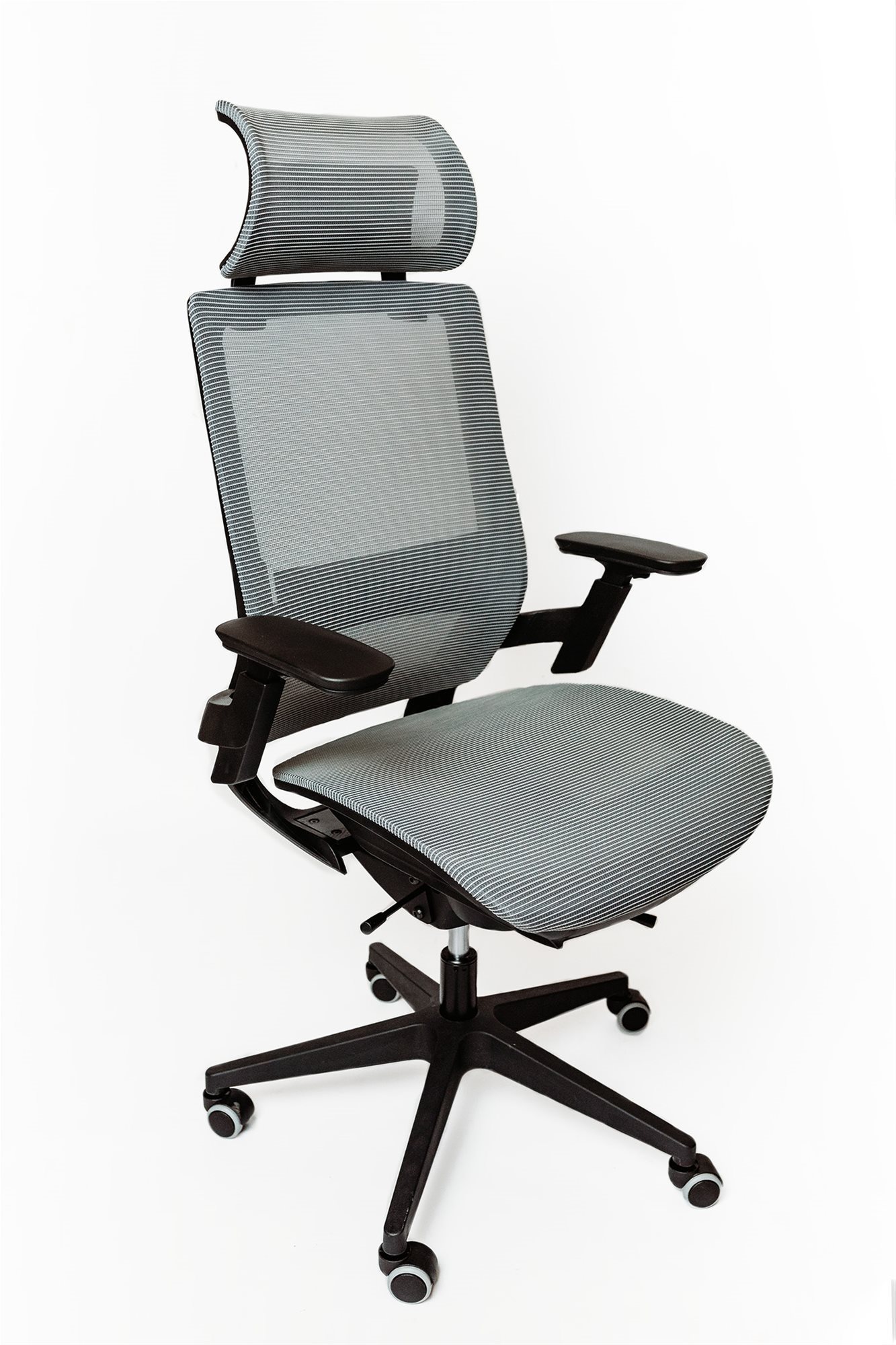 SPINERGO Optimal sivá Kancelárska stolička