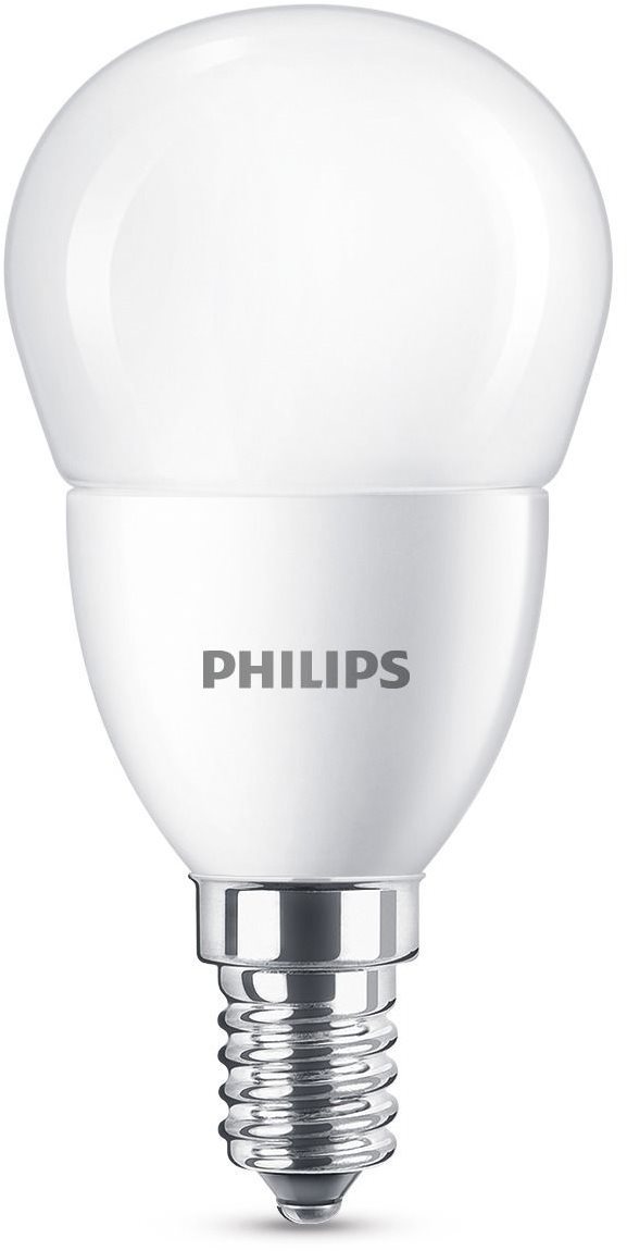 Philips csepp alakú 7-60W, E14, Matt, 2700K LED izzó