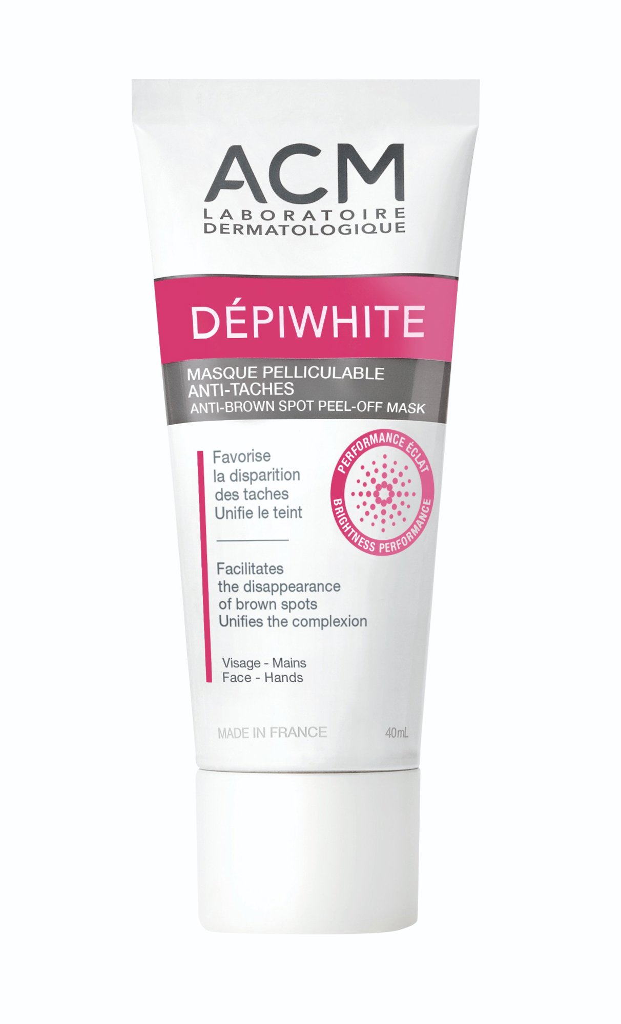 ACM Dépiwhite világosító hámlasztó maszk 40 ml Arcpakolás