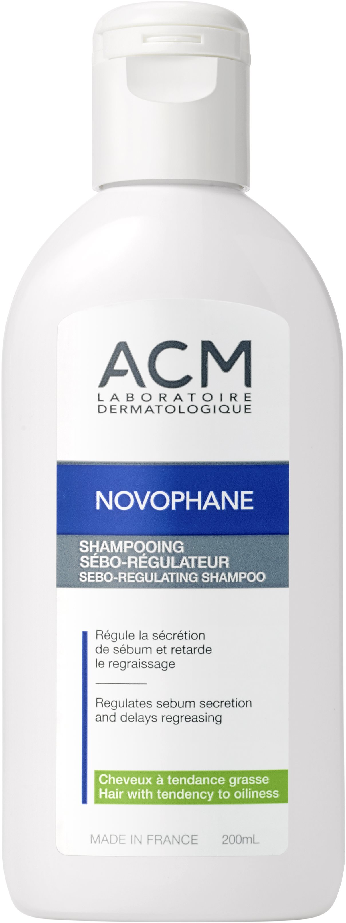 ACM Novophane Sebo-Regulating Shampoo 200 ml Sampon