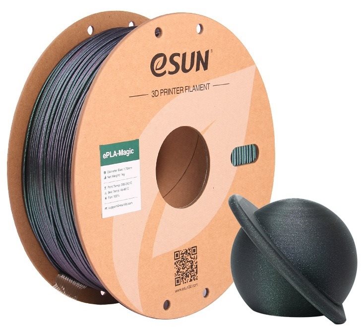 eSUN ePLA-Magic-Dark Twinkling Gold Filament