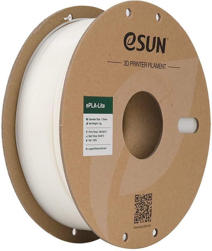 eSUN ePLA-Lite-white Filament