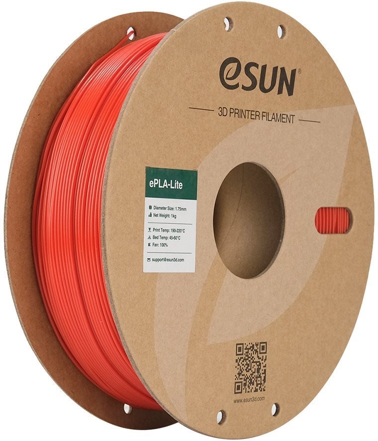eSUN ePLA-Lite-red Filament