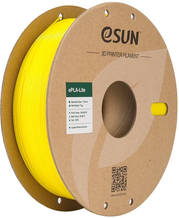 eSUN ePLA-Lite-yellow Filament