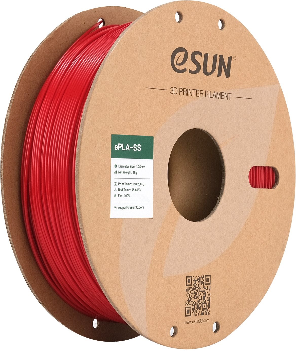 eSUN ePLA-SS-Fire Engine Red Filament