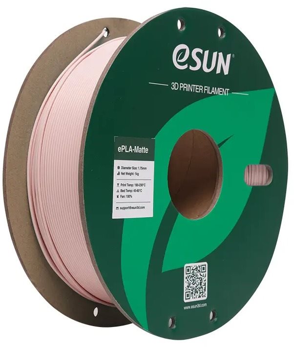 eSUN ePLA-Matte Peach Pink 1 kg Filament