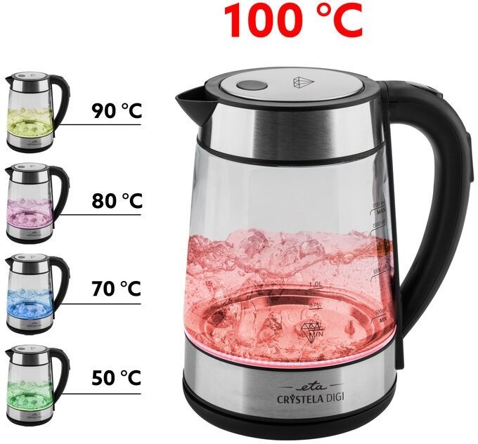 ETA 715390000 Crystela Digi Electric Kettle