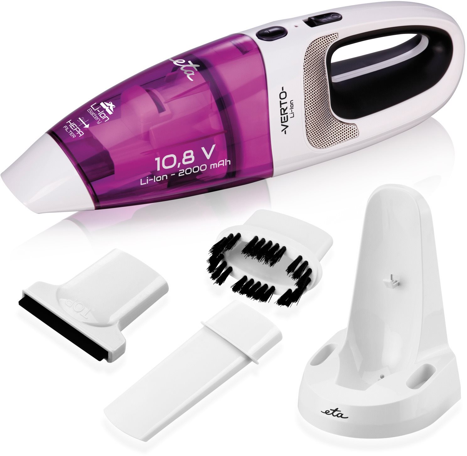 ETA Verto 10,8 V Li-Ion 3442 90000 WET & DRY Ručný vysávač