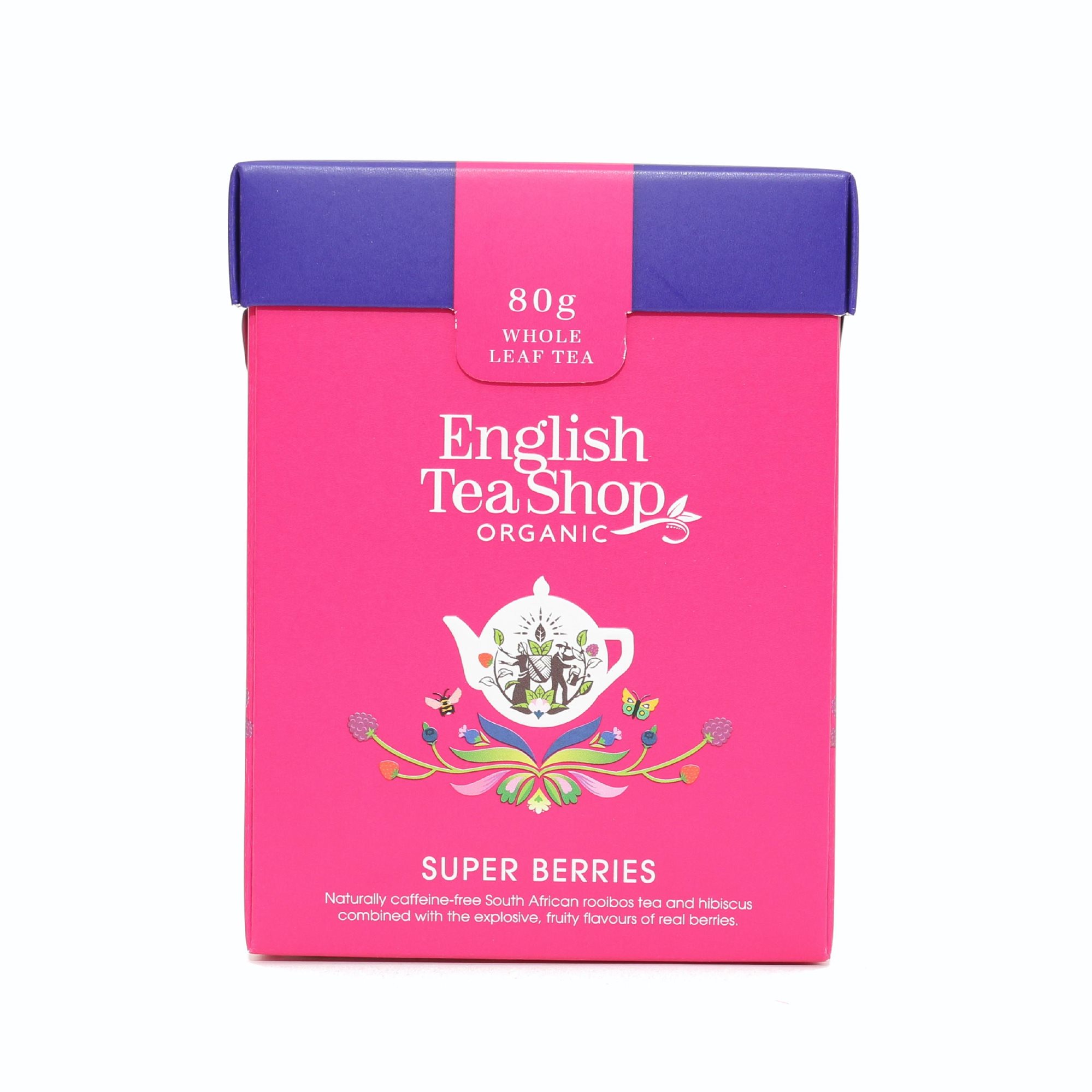 English Tea Shop Szuper bogyós - papírdoboz, 80g, szálas Tea