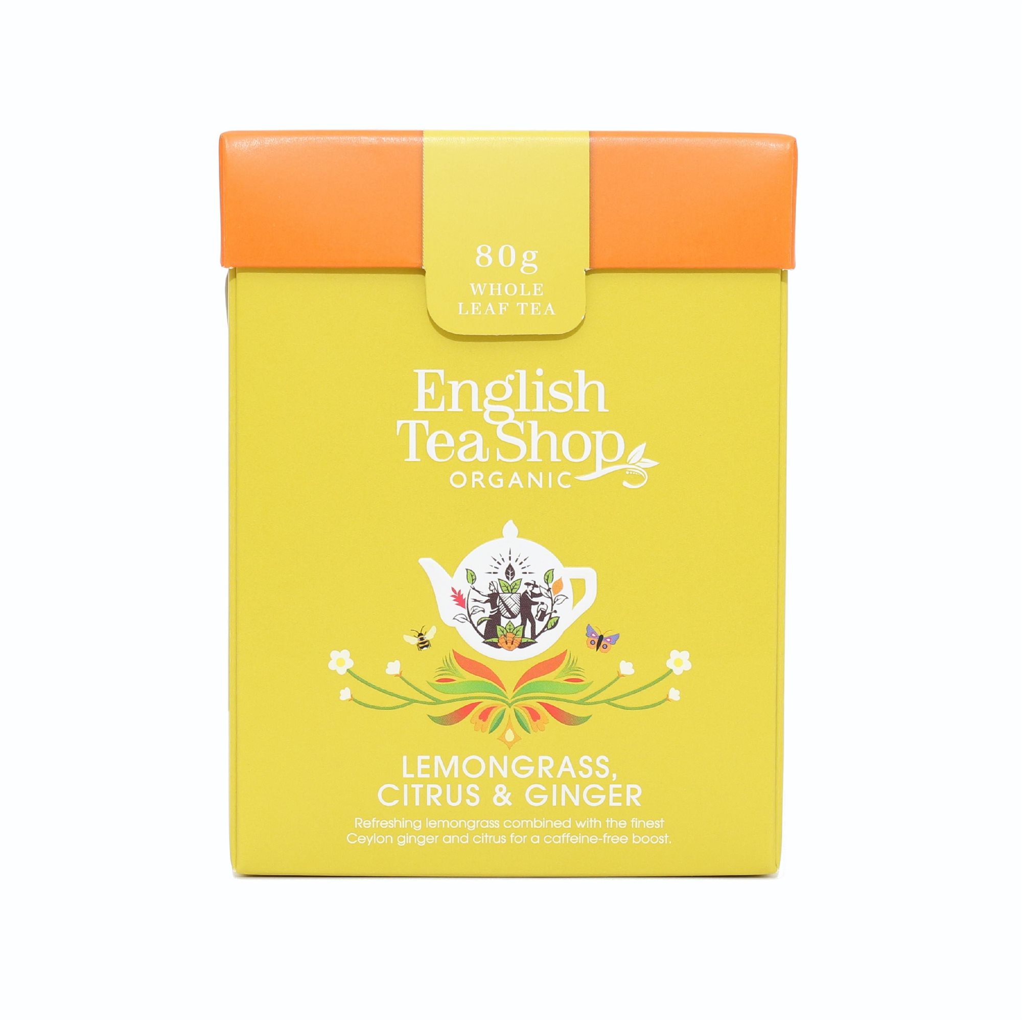 English Tea Shop - citromfű, gyömbér, citrusfélék, papírdoboz, 80g,...