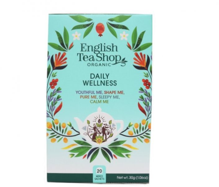 English Tea Shop Bio Mindennapi wellness készlet, 30 g, 20 db ETS20...