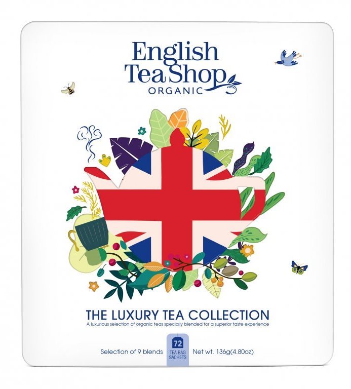 English Tea Shop Luxus kollekció - Union Jack, 136g, 72db, bio...
