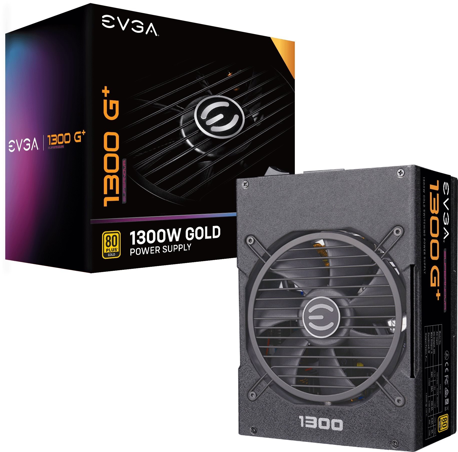 EVGA SuperNOVA 1300 G+ PC Power Supply