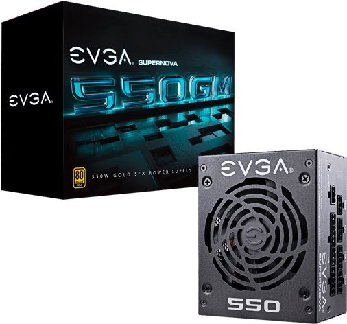 EVGA SuperNOVA 550 GM SFX+ATX PC Power Supply