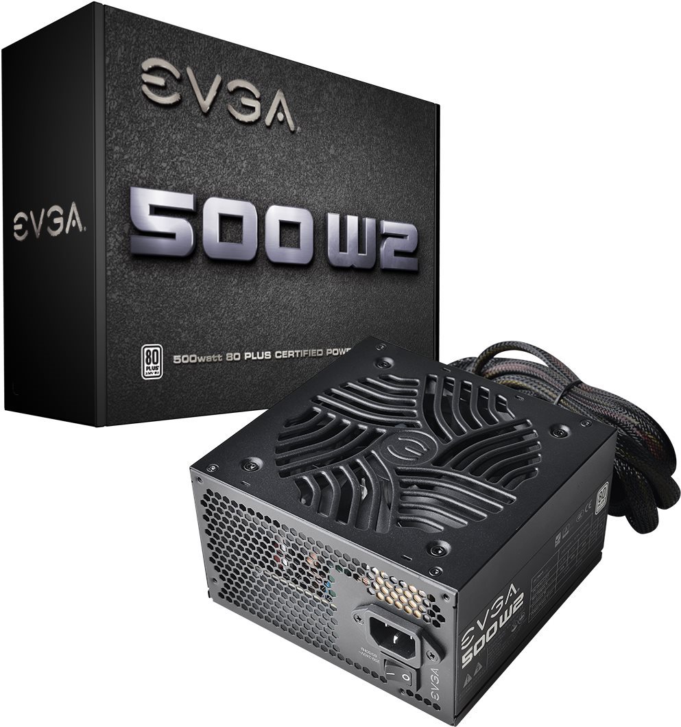 EVGA 500 W2 PC Power Supply