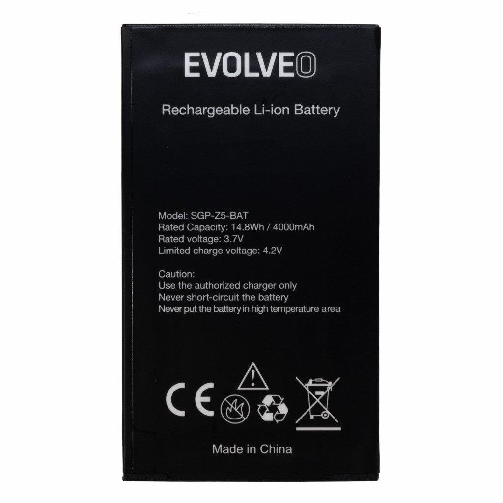 EVOLVEO StrongPhone Z5, originálna batéria, 4000 mAh Batéria do...
