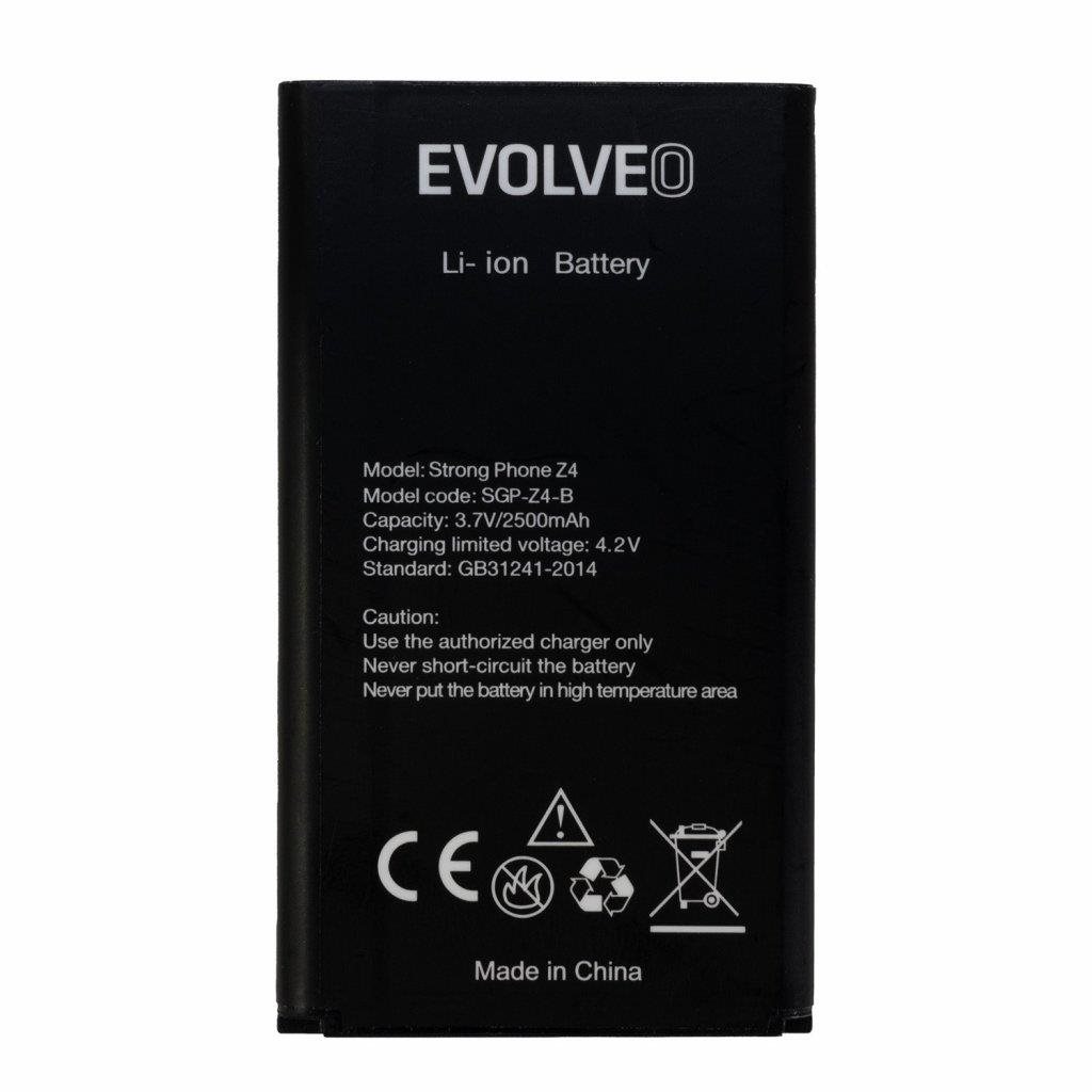 EVOLVEO StrongPhone Z4 - eredeti, 2500 mAh Mobiltelefon akkumulátor