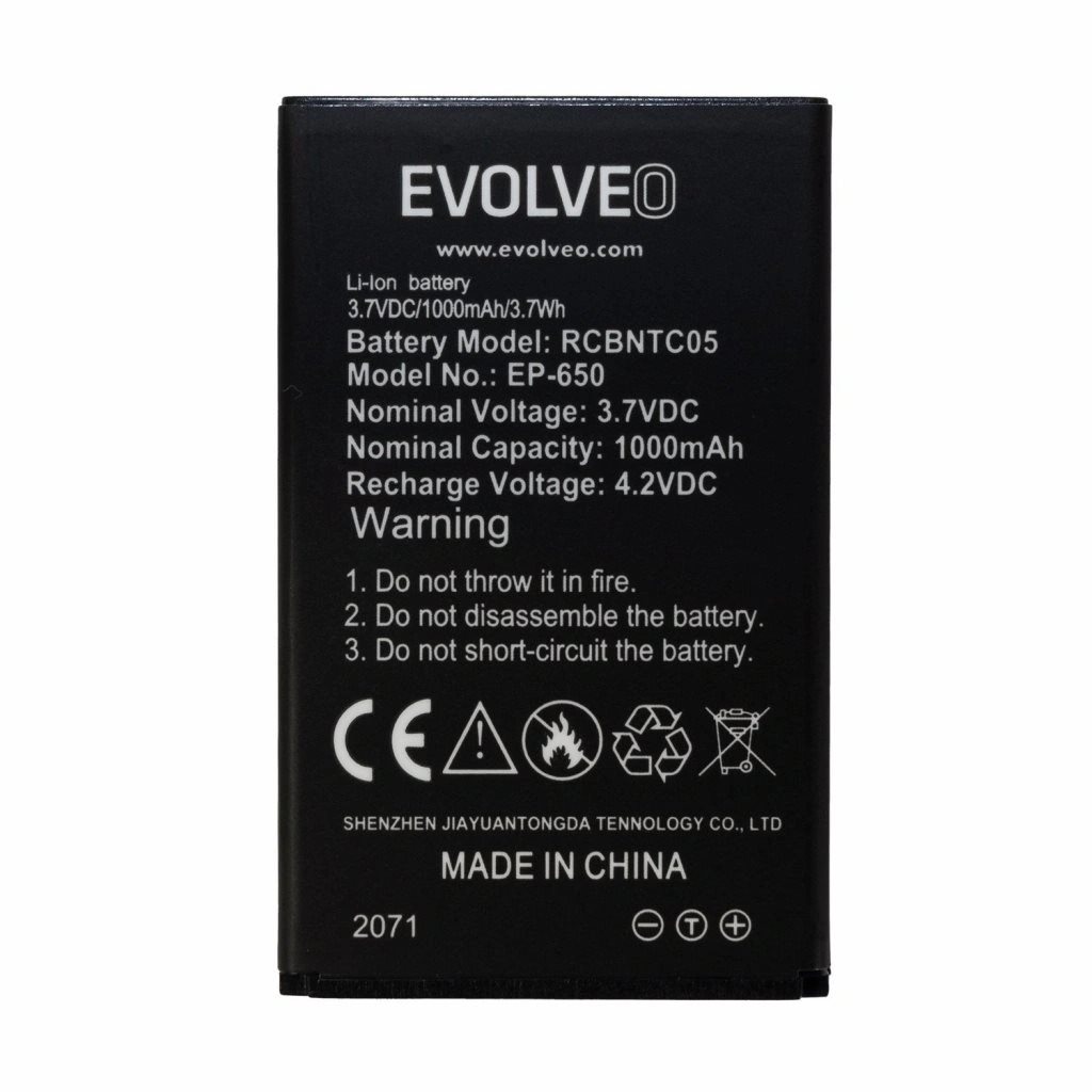 EVOLVEO EasyPhone XG - eredeti, 1000mAh Mobiltelefon akkumulátor