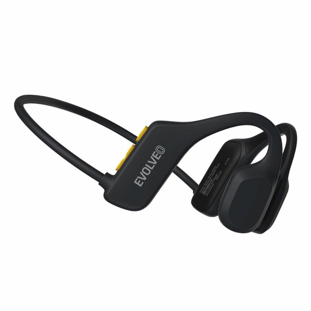 EVOLVEO BoneSwim Lite MP3 8 GB čierne Bezdrôtové slúchadlá
