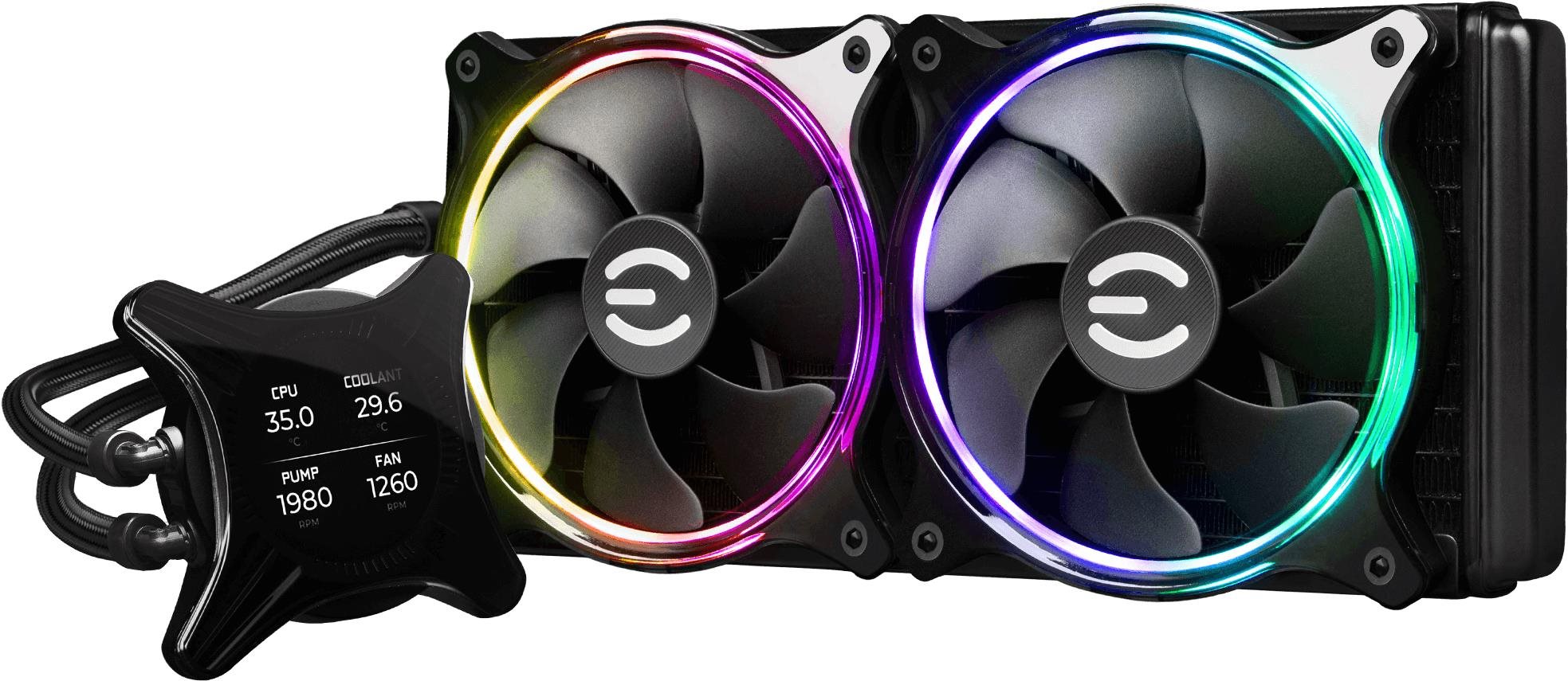 EVGA CLCx 280mm LCD ARGB Vízhűtés