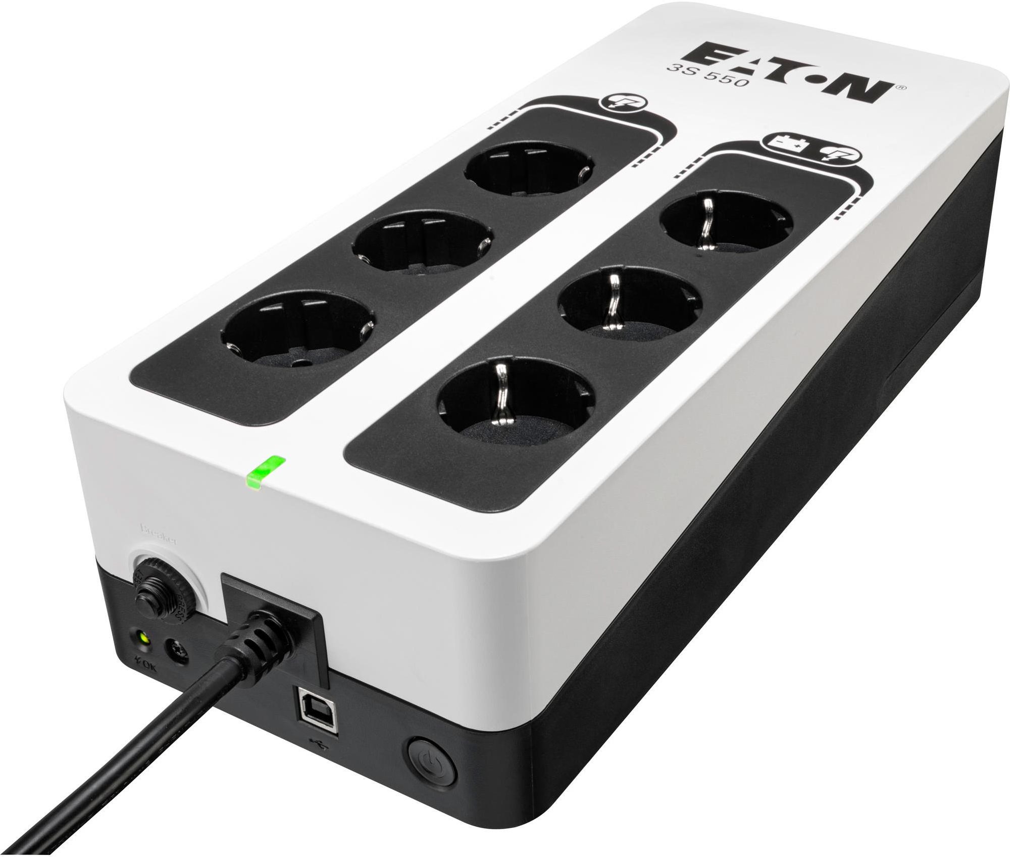 EATON UPS 3S 550 DIN Gen2, USB Notstromversorgung