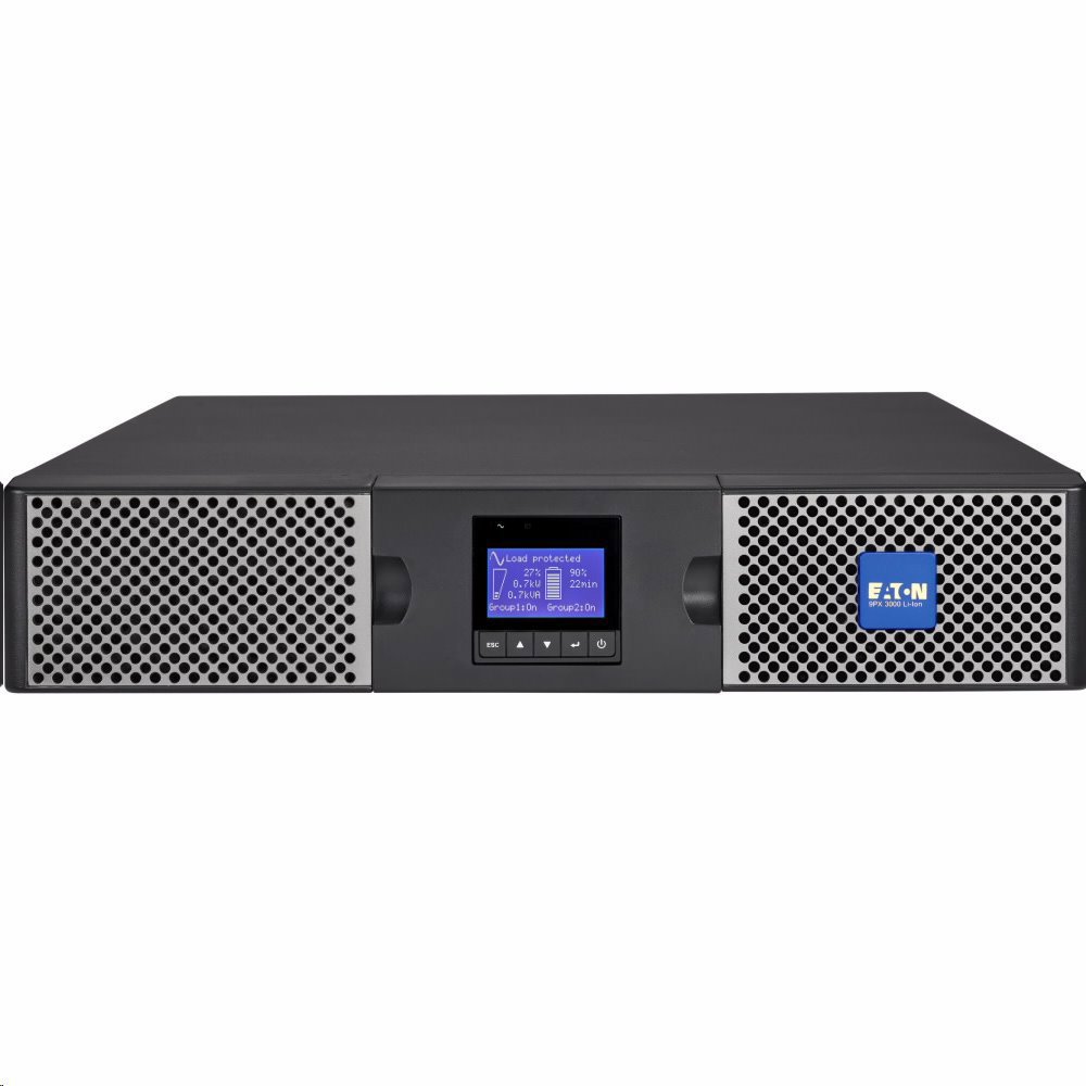 EATON UPS 9PX 3000i RT2U Li-Ion Szünetmentes tápegység