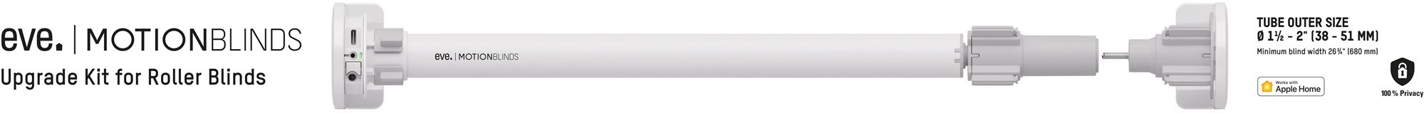 Eve MotionBlinds – Upgrade Kit for Roller Blinds Inteligentný modul
