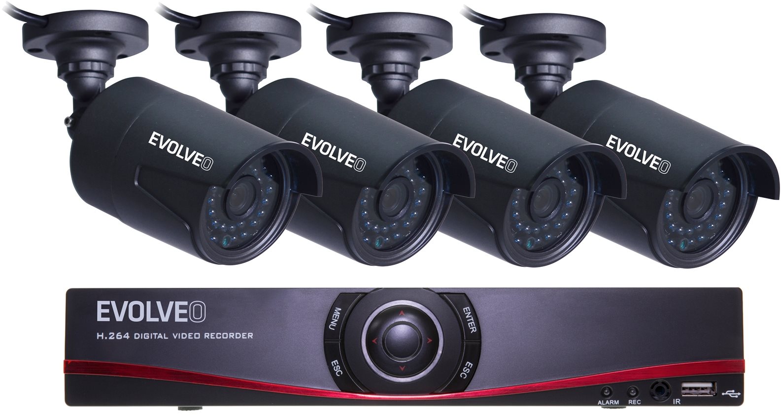EVOLVEO Detective D04_FHD Kamerový systém