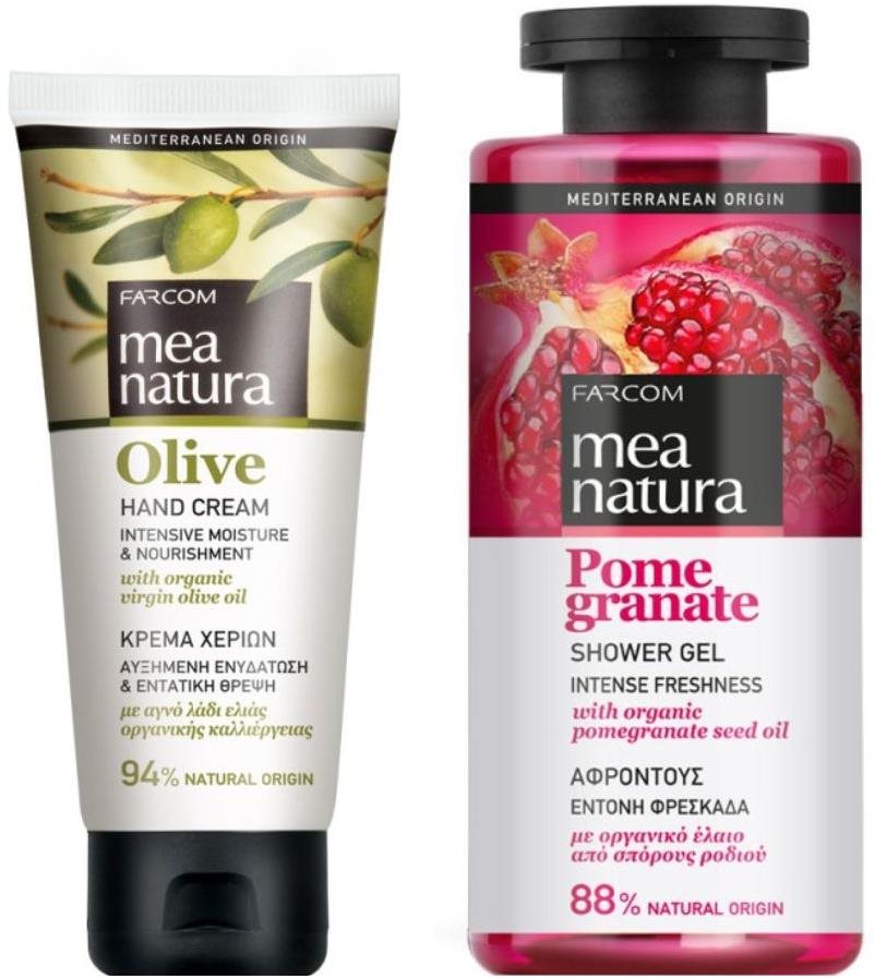Farcom Mea Natura Sprchový gél Granátové jablko 300 ml + Olivový...