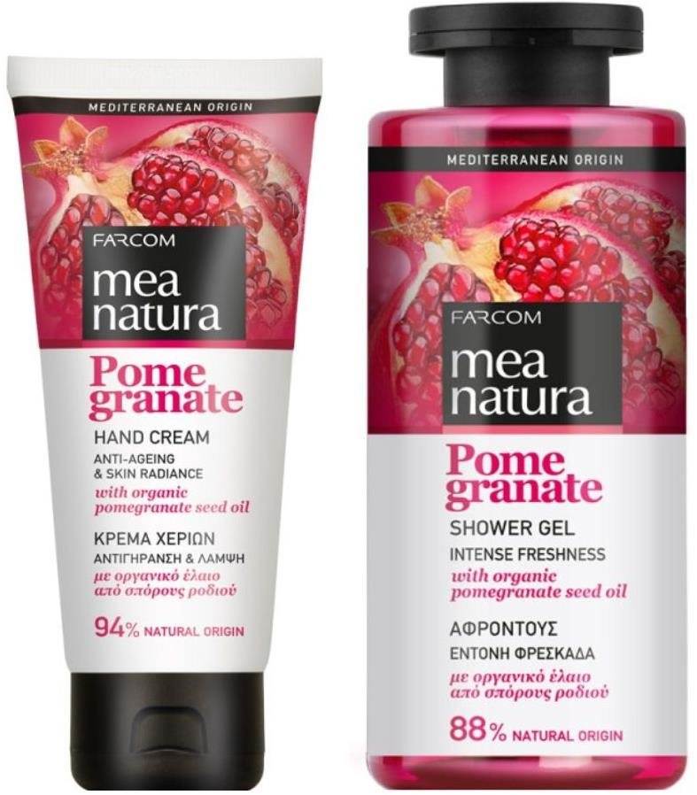 Farcom Mea Natura Sprchový gél Granátové jablko 300 ml + Krém na...