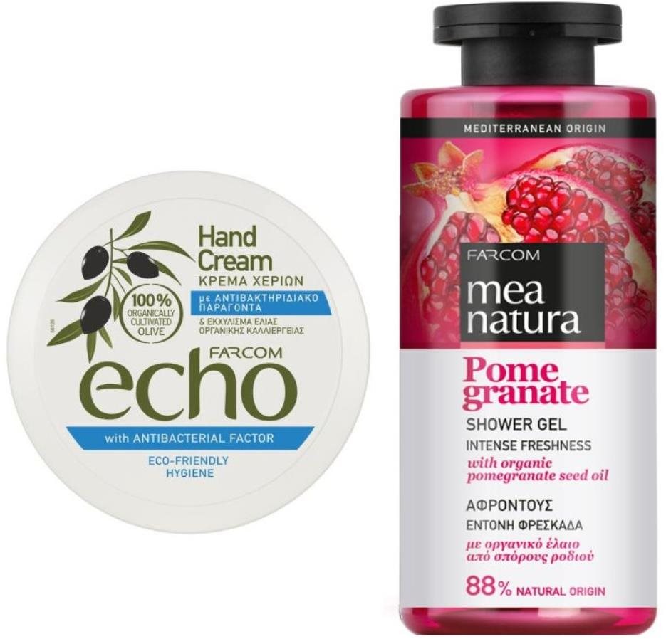 Farcom Mea Natura Sprchový gél Granátové jablko 300 ml + Olivový...