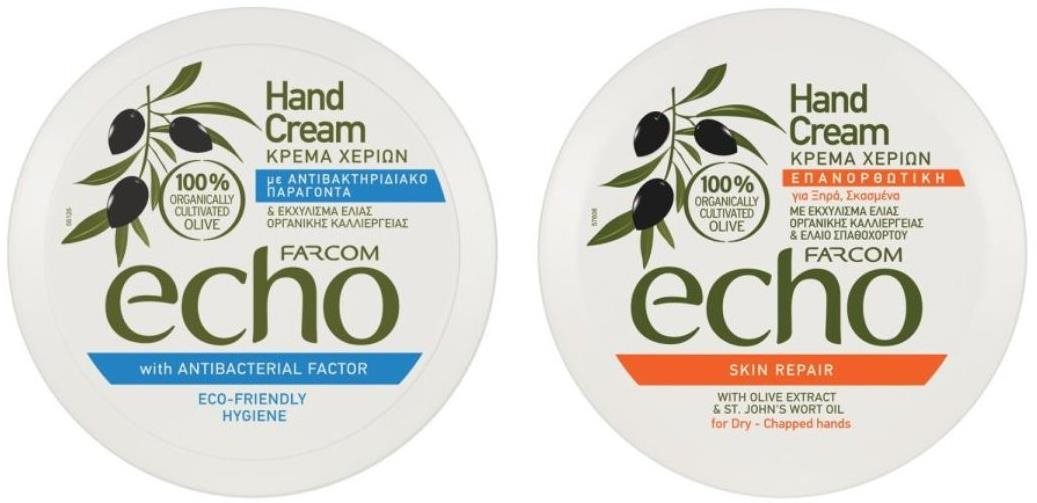 Farcom Echo Olivový Krém na Ruky Regenerácia 200 ml + Olivový Krém...