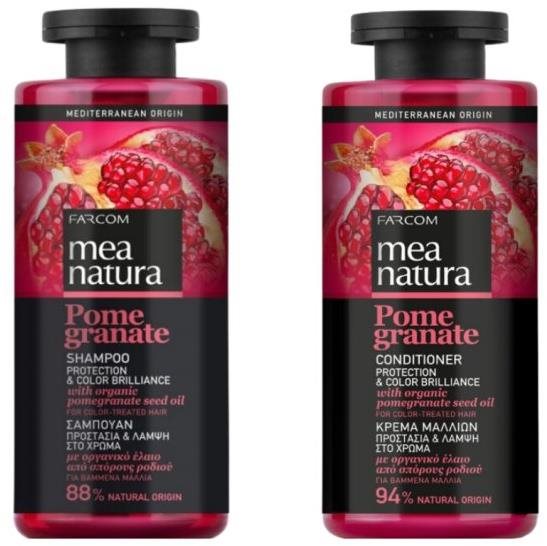 Farcom Mea Natura Šampón Gr. Jablko, ochrana farby vlasov, 300 ml +...