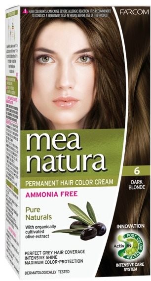 Farcom 6 Tmavá blond 60 ml Farba na vlasy