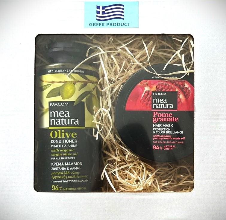 Farcom Olivový Kondicionér 300 ml + Gr. jablko Maska na vlasy 250...