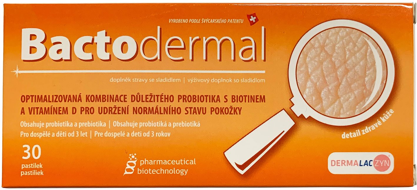 Favea Bactodermal 30 tbl. Probiotiká