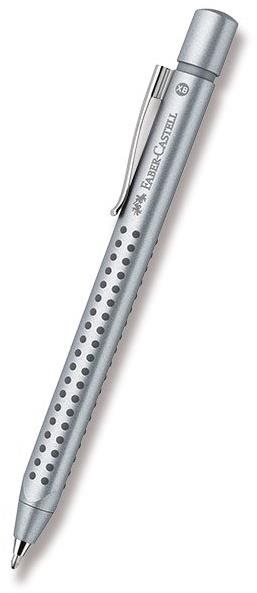 FABER-CASTELL Grip 2011 XB stříbrné Kuličkové pero