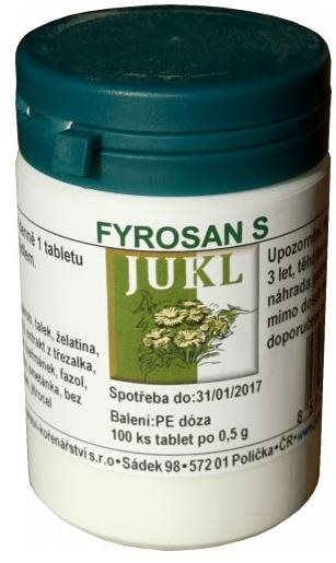 Jukl Fyrosan S Doplnok stravy