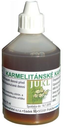 Jukl Karmelitánske kvapky (D0) Doplnok stravy