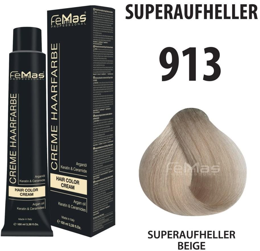 Femmas Farba na vlasy super zosvetľujúca béžová 913 Farba na vlasy