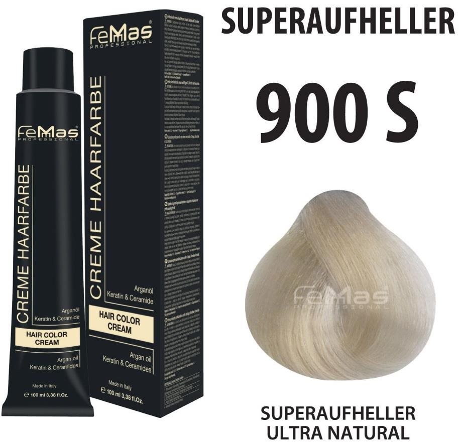 Femmas Farba na vlasy super zesvetľujúca prírodná 900S Farba na vlasy
