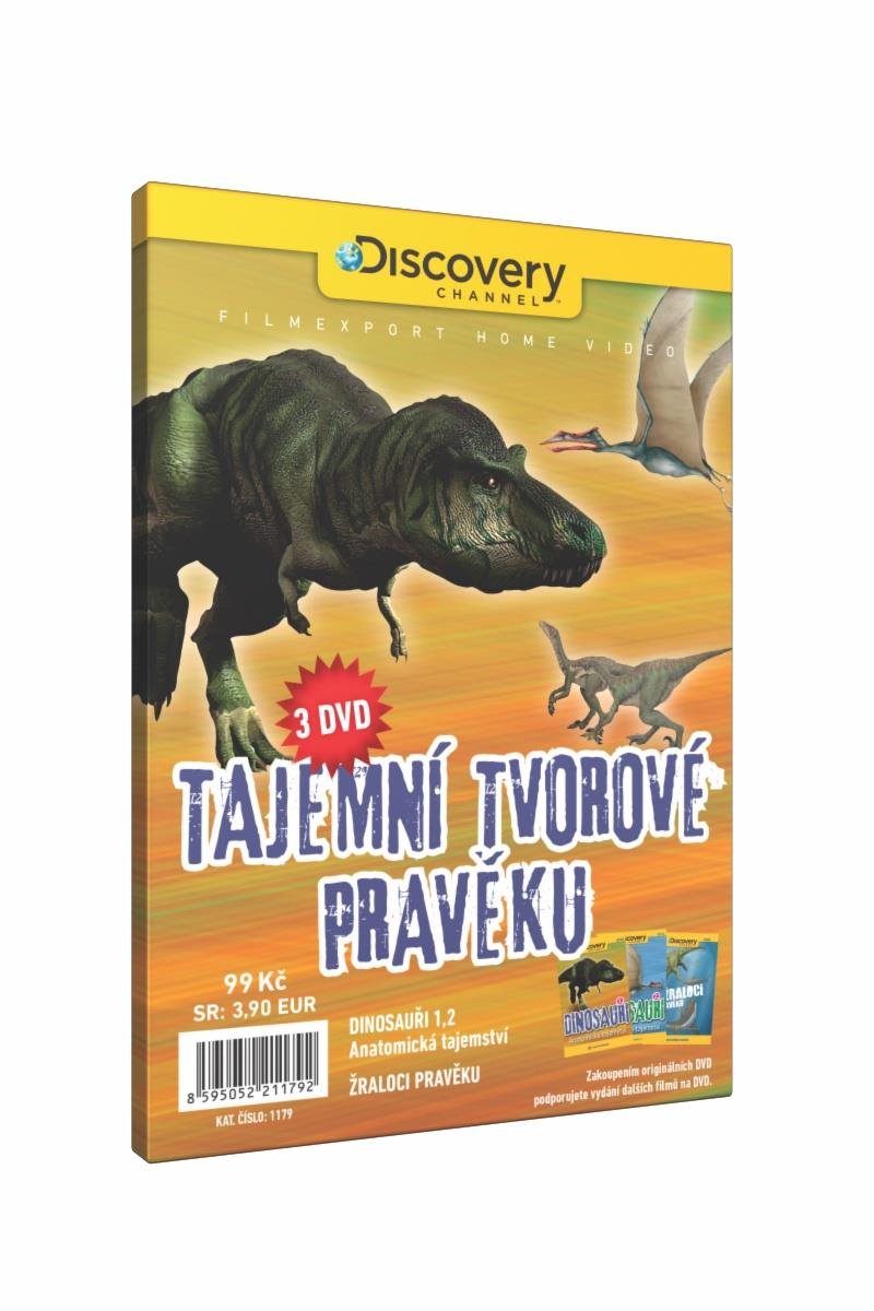 Tajemní tvorové pravěku (3DVD) - DVD Film na DVD