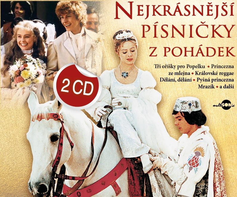 Nejkrásnější písničky z pohádek (2x CD) - CD Hudební CD
