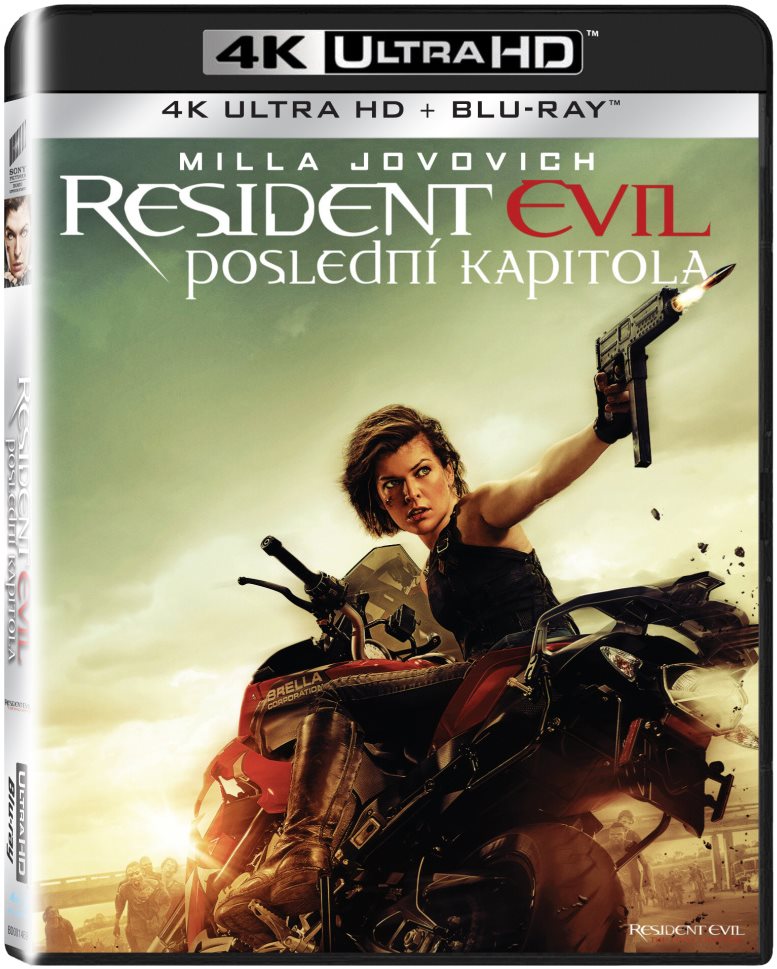 Resident Evil: Posledná kapitola (2 disky) – Blu-ray + 4K Ultra HD...