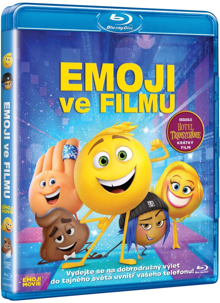 Emoji vo filme – Blu-ray Film na Blu-ray
