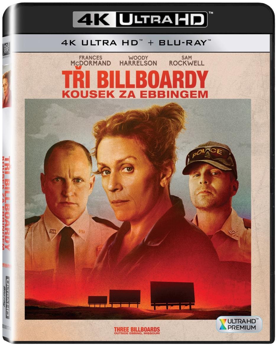 Tři billboardy kousek za Ebbingem (2 disky) - Blu-ray + 4K Ultra HD...