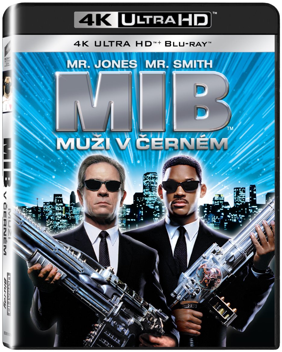 Muži v čiernom (2 disky) – Blu-ray + 4K Ultra HD Film na Blu-ray