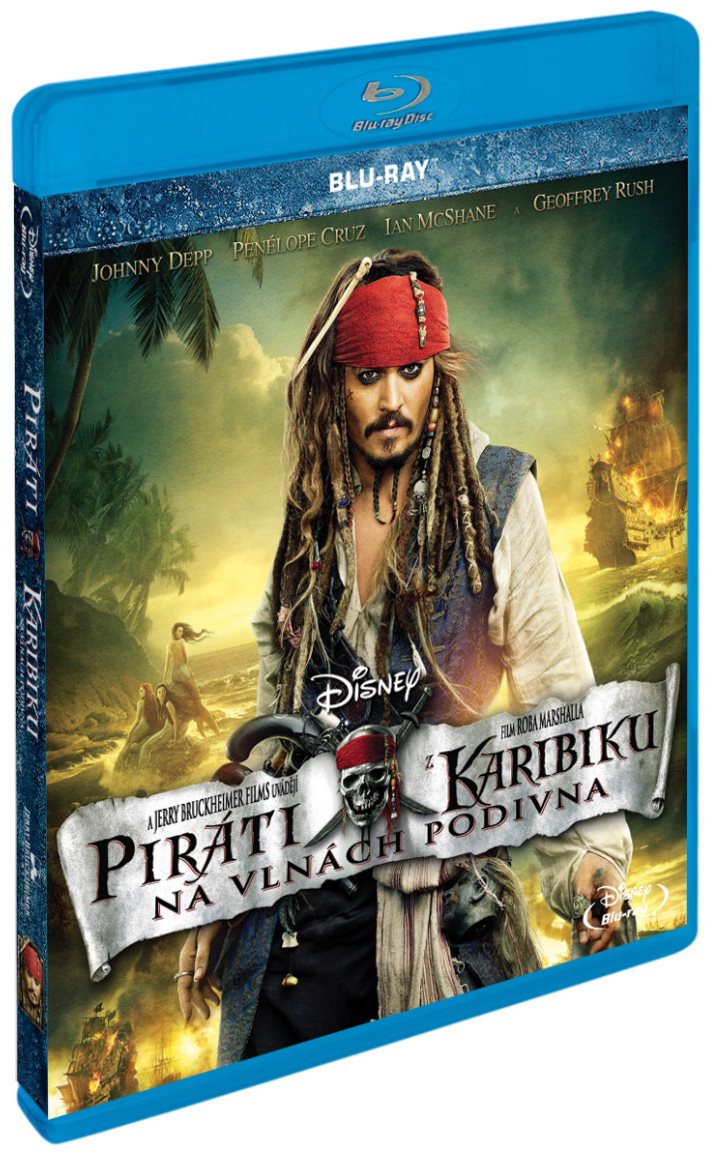 Piráti z Karibiku: Na vlnách podivna - Blu-ray Film na Blu-ray