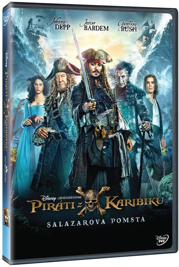 Piráti z Karibiku 5: Salazarova pomsta - DVD Film na DVD