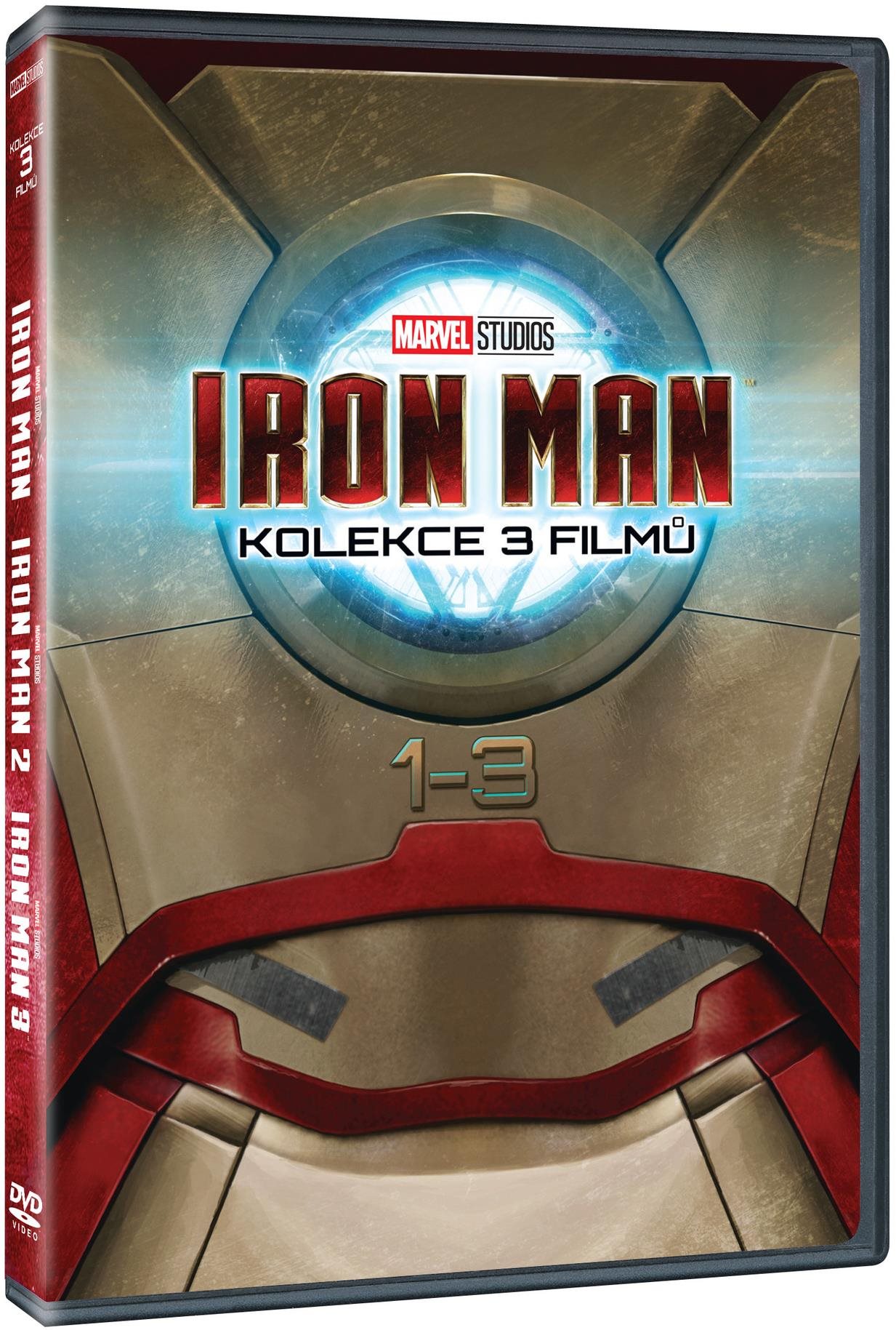 Iron Man kolekce 1.-3 (3DVD) - DVD Film na DVD